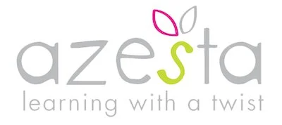 Azesta client logo - Squarespace Web Design by Jane Hinchliffe