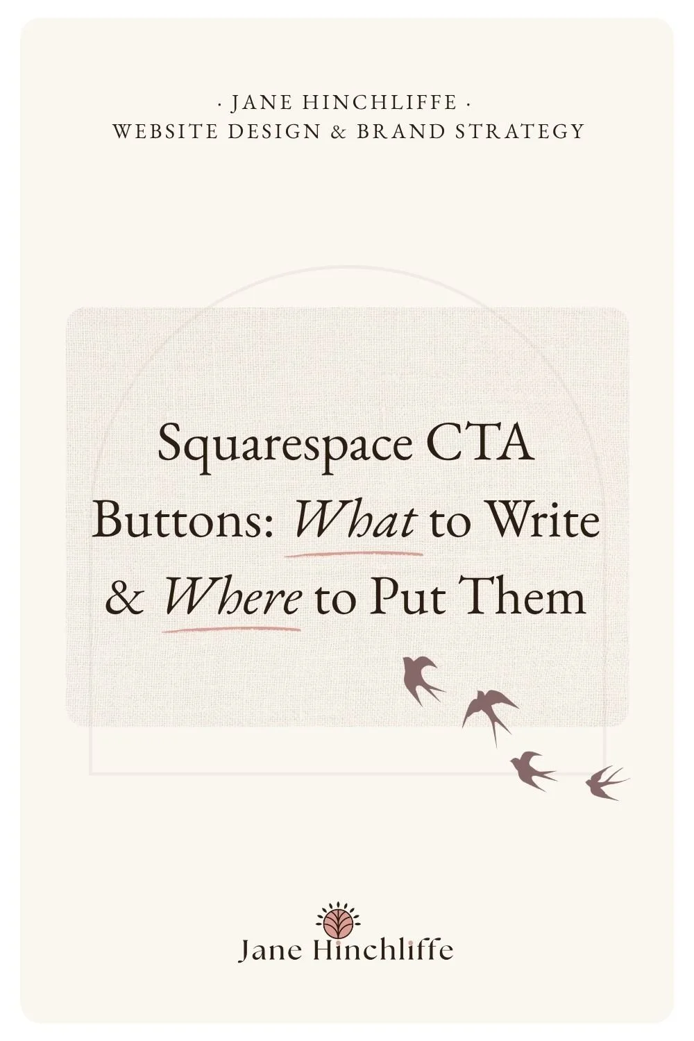 Squarespace CTA Buttons: What to Write and Where to Put Them
