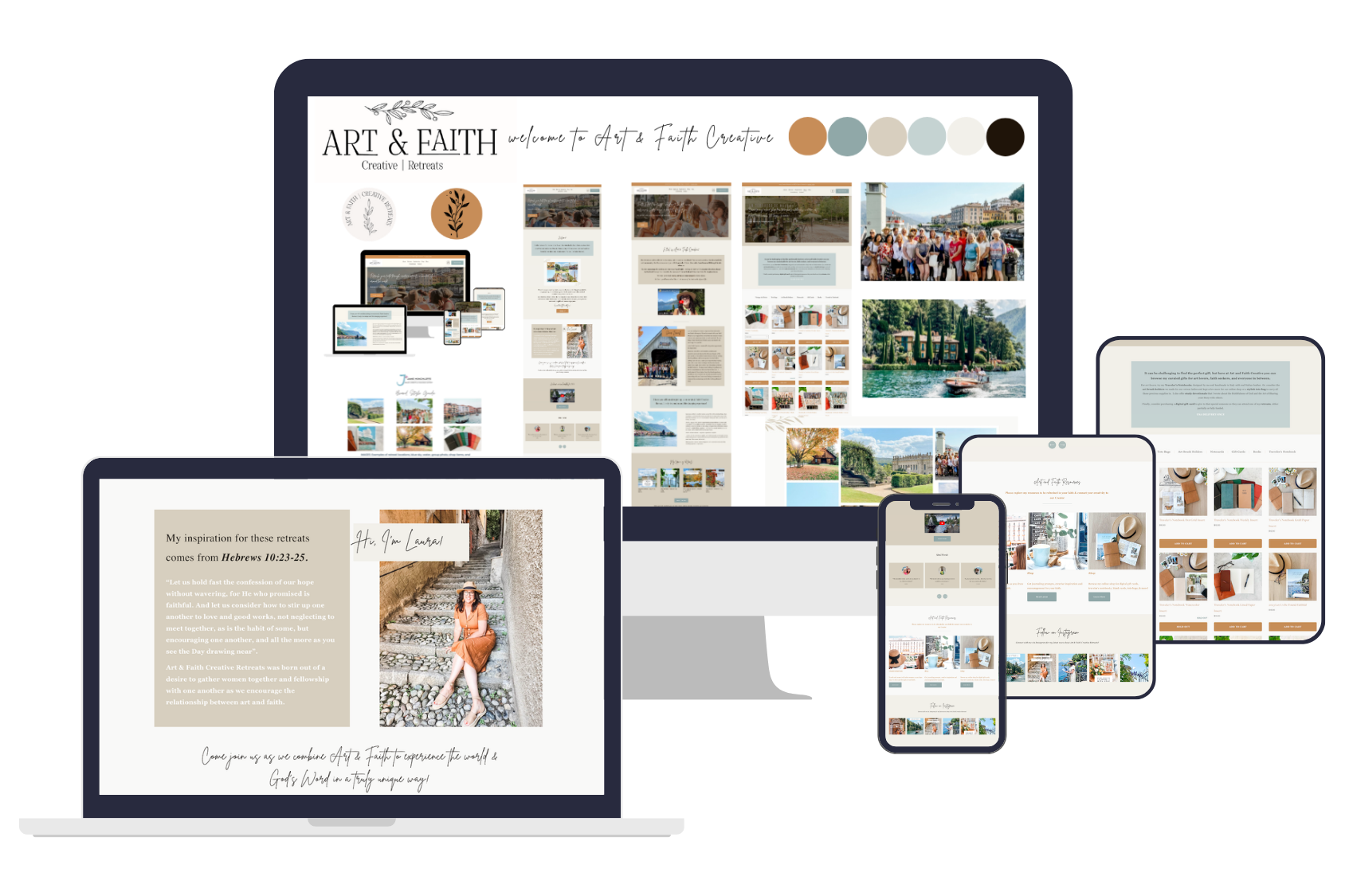 Squarespace Web Design Packages for small businesses by Jane Hinchliffe