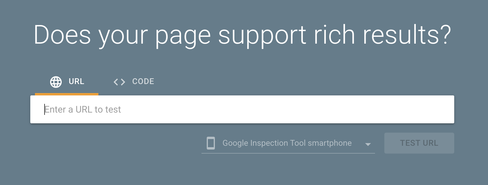 Google Rich Results screenshot