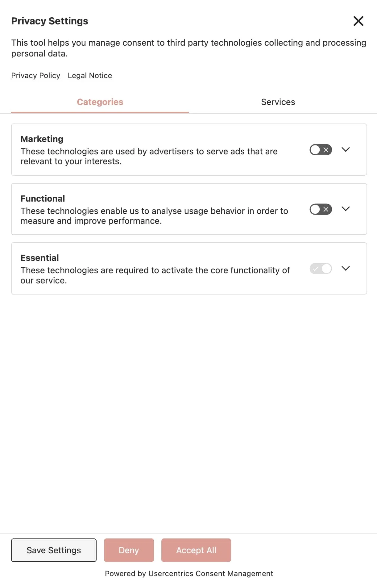 Squarespace privacy policy expanded for my website