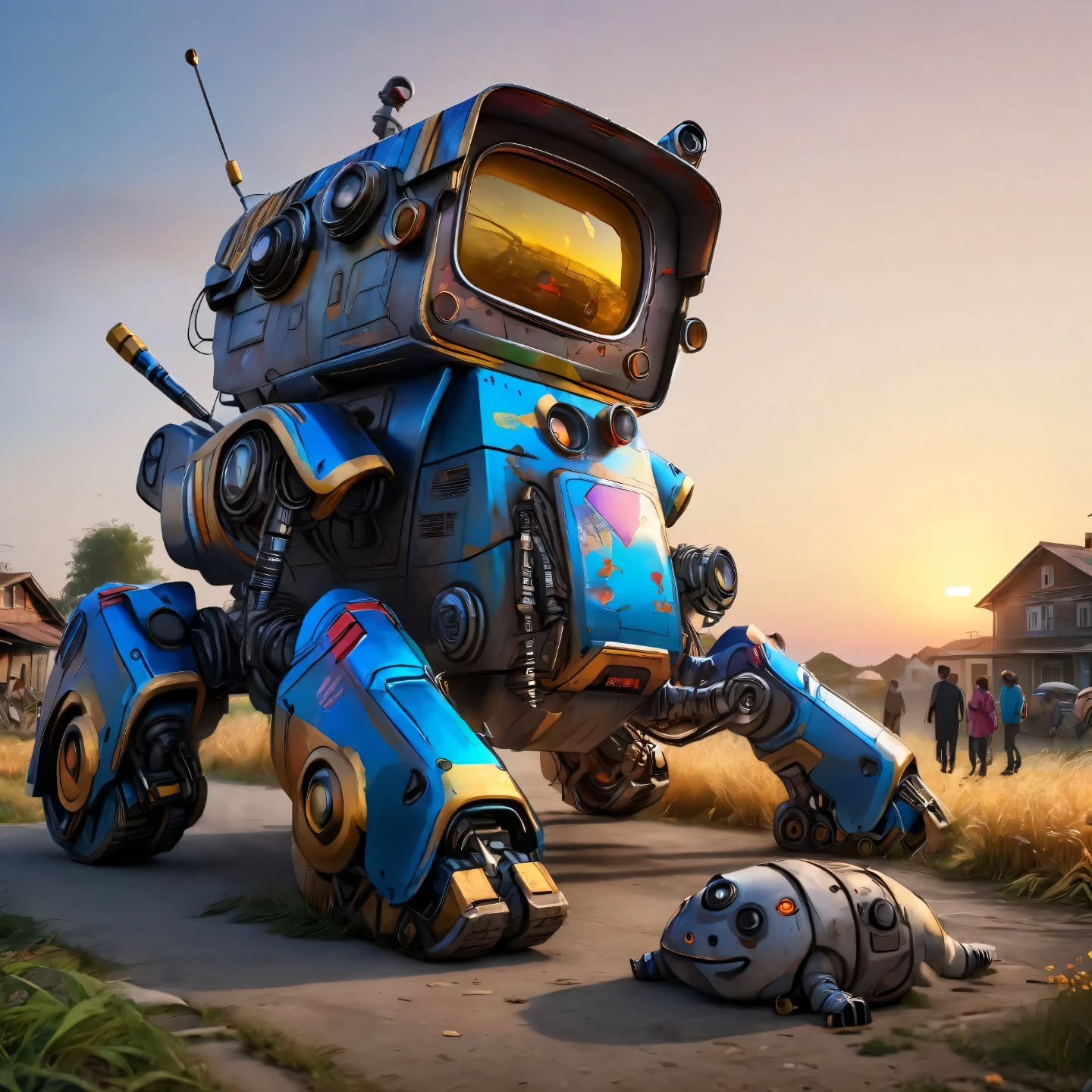 Want to see more? Like and Follow.
#space #robot #FineArtBear #AIArt