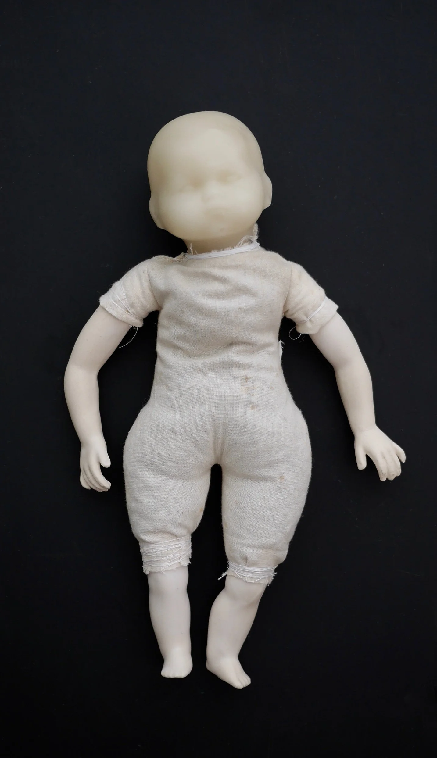 doll baby, wax
