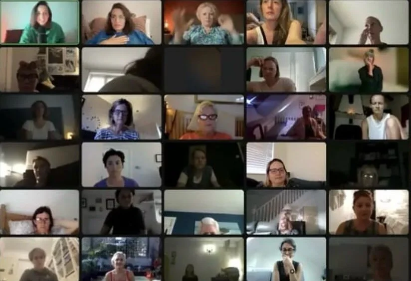 Fantastic group for our Breathwork for Cancer Membership launch! 💃 A great turnout of 26 brilliant souls. 

The goal of reaching 50 is alive and kicking! 😍
Come join us? 

Our next breathwork workshop is Monday 29th at 7.30pm, GMT 🌬️

Follow the l