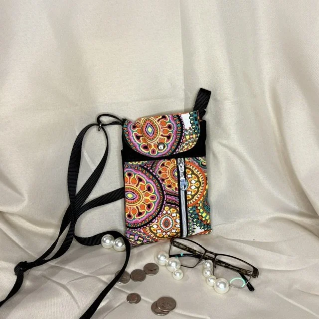 Boho something (silver zipper)