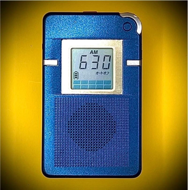 Blue Panabox Spirit Box - AM Sweep Ghost Box for Paranormal Investigation