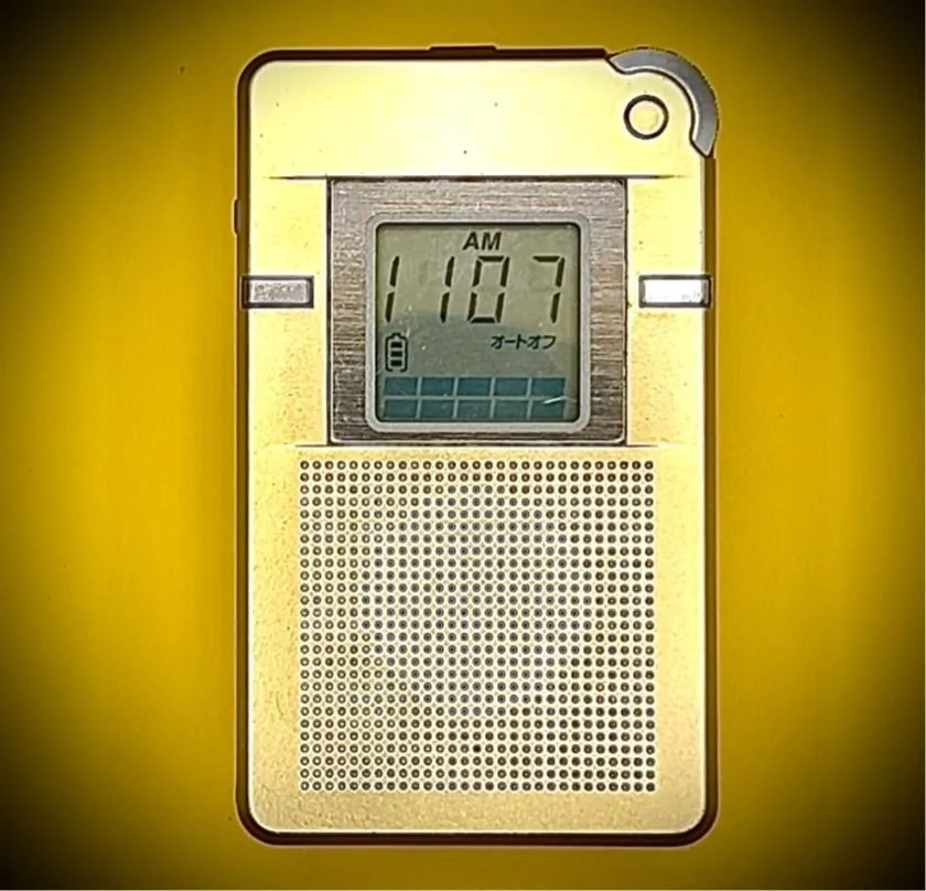 Gold Panabox Spirit Box - AM Sweep Ghost Box for Paranormal Investigation