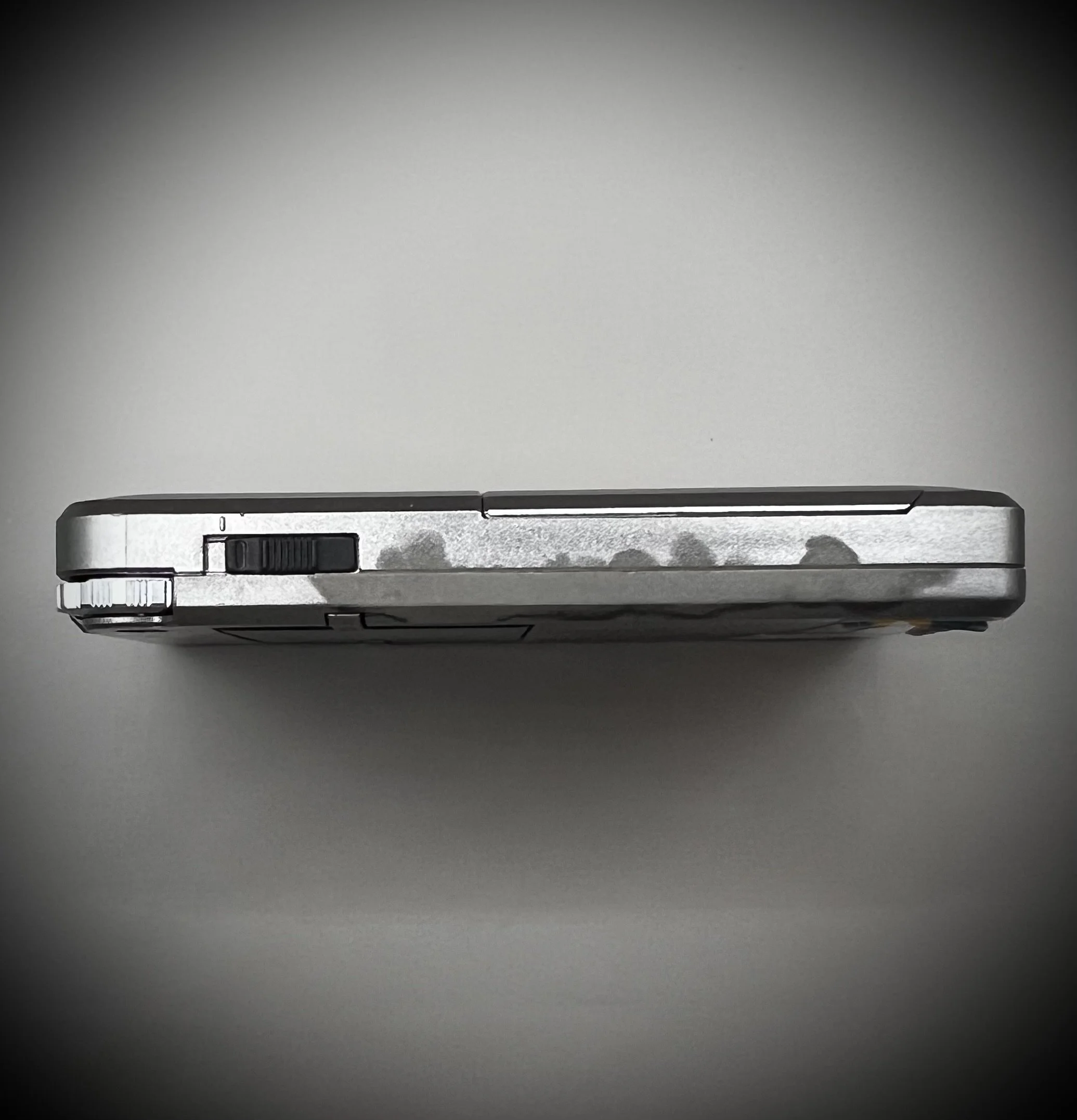 Panasonic RR-DR60 digital voice recorder switch view - grey background