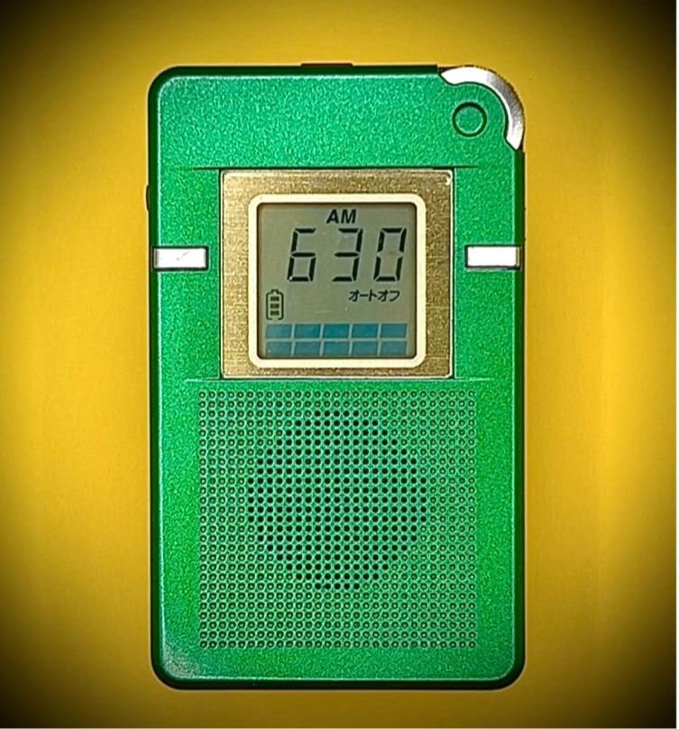 Green Panabox Spirit Box - AM Sweep Ghost Box for Paranormal Investigation