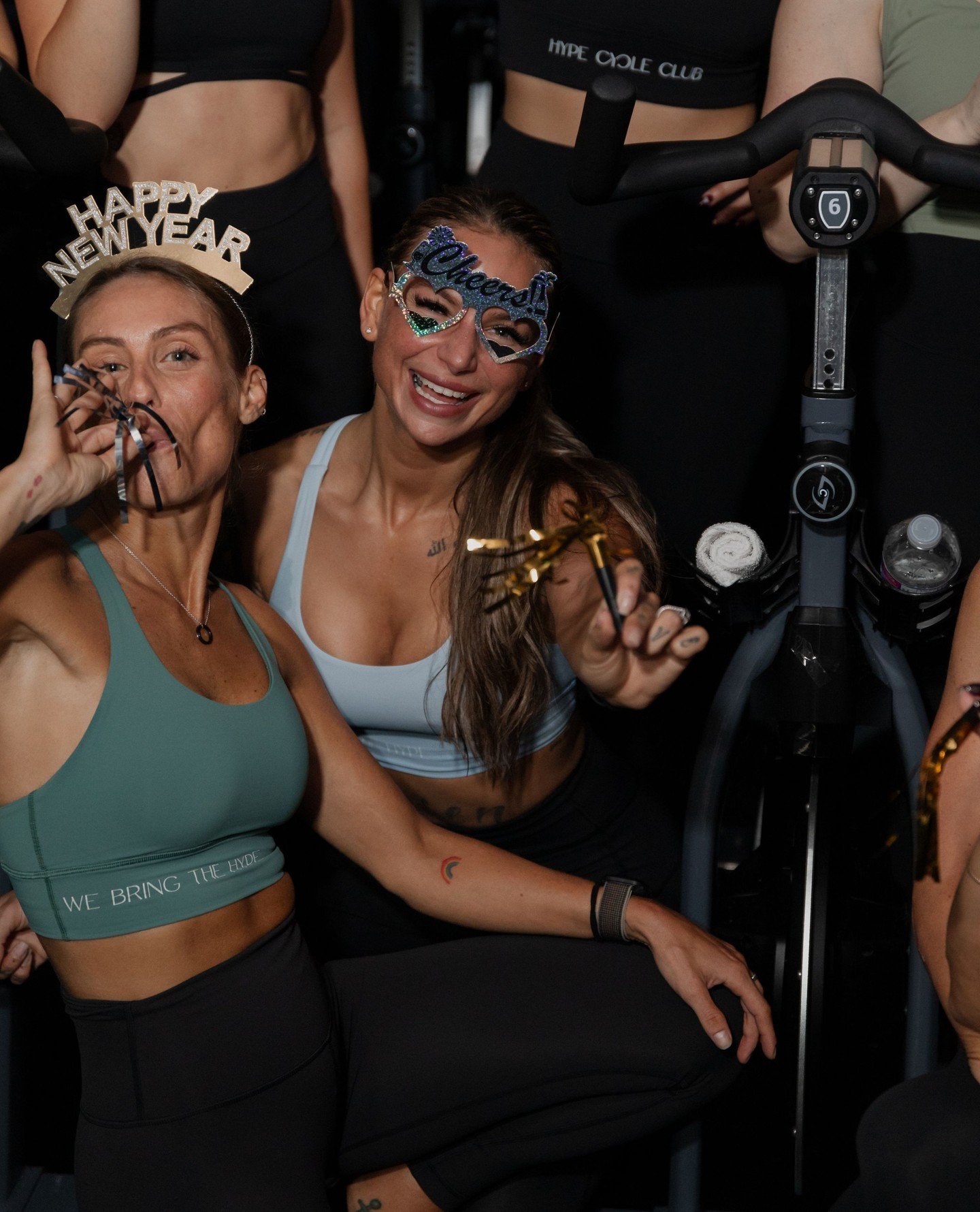 NYE plans, but make it daytime 🥂⁠
⁠
Close out 2025 with us on the bike, then stick around for a photo wall, post-ride mimosas, and cookies waiting for you after class. Because balance.⁠
⁠
NYE Endgame Energy⁠
Tue, Dec 31 | 8:05 AM | Jess &amp; Natali