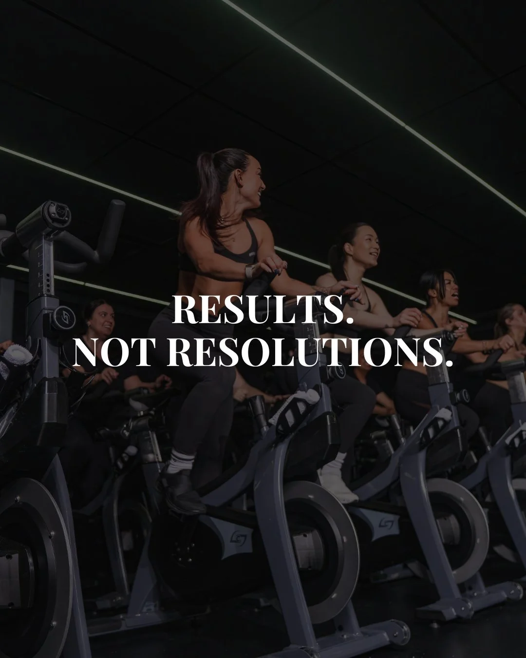 Results don&rsquo;t come from promises you make once a year.⁠
They come from the work you choose over and over again.⁠
⁠
From showing up when it&rsquo;s hard.⁠
From riding even when motivation is low.⁠
From stacking effort until it becomes confidence