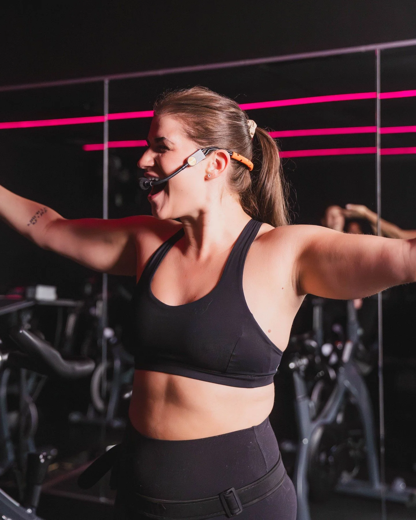 Get to know Marinna ⬇️⁠
⁠
☕️ Go-to coffee: Drip or an Americano with French vanilla
🎶 Song she&rsquo;ll never not go hard to: Burn It to the Ground by Nickelback (yes, forever)
💬 Phrase she says every class: &ldquo;You got it&rdquo;
🍭 Post-class t