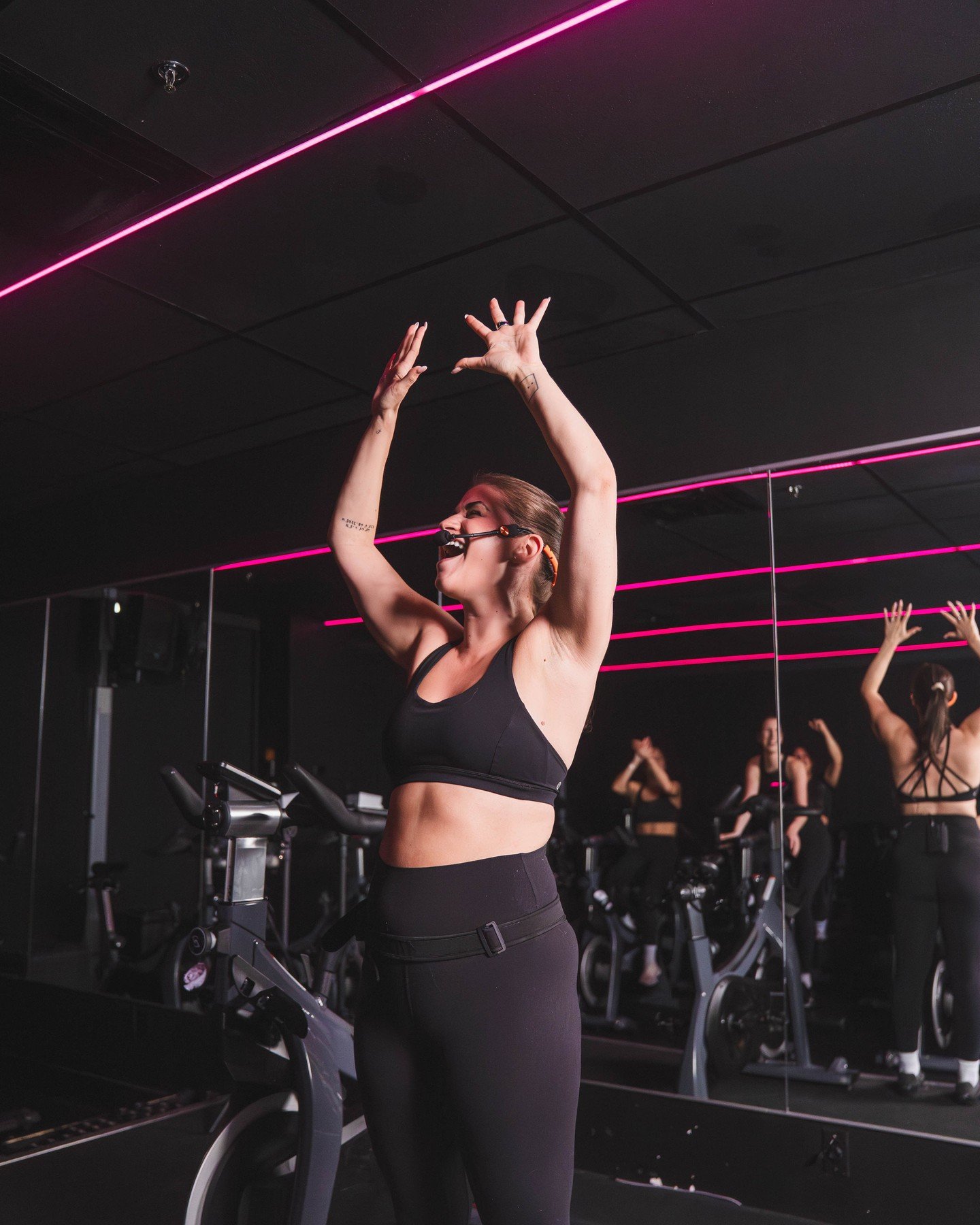 Things riders always say after Marinna&rsquo;s class:
&ldquo;You&rsquo;re crazy.&rdquo;
&ldquo;You&rsquo;re insane.&rdquo;
&ldquo;But we love you.&rdquo;⁠
⁠
She&rsquo;ll challenge you, hype you up, and remind you that showing up (especially when it&r