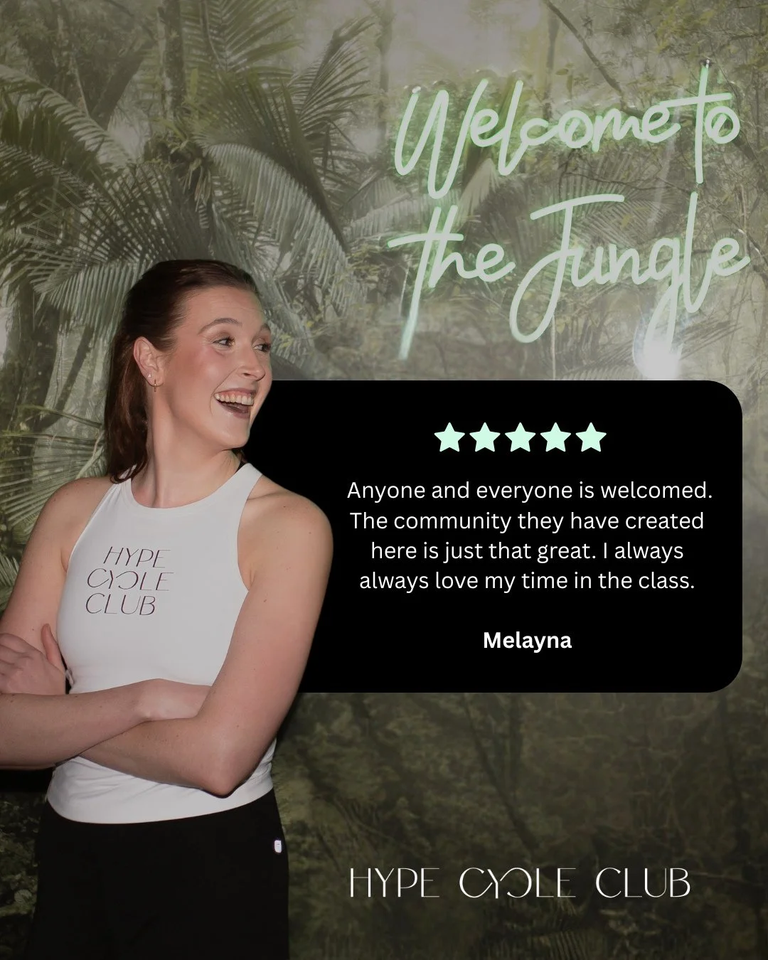 We're not crying... you're crying! ⁠
⁠
Thank you Melayna for the wonderful review. You have us holding back tears of joy over here! ⁠
⁠
"1 year ago I took a chance and signed up for a beginner ride at HCC and I haven't looked back since. My prev