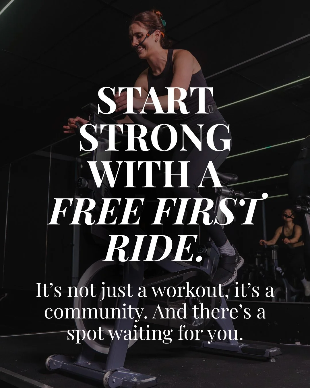 Start strong with a FREE first ride!⁠
⁠
It&rsquo;s not just a workout, it&rsquo;s a community, a place to sweat, laugh, and feel totally energized. ⁠
⁠
At Hype Cycle Club, there&rsquo;s a spot waiting just for you, and we&rsquo;re here to lift your s