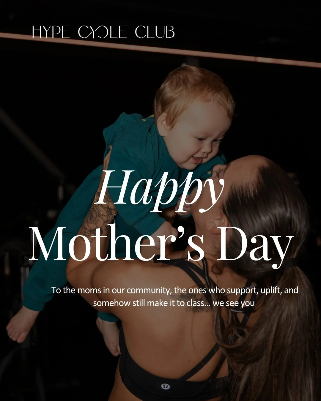 Happy Mother&rsquo;s Day, Hype.⁠
⁠
To the moms in our community, the ones who support, uplift, and still somehow make it to class, we see you, and we appreciate you more than you know. 🤍⁠
⁠
And to anyone who finds today a little heavier, we&rsquo;re