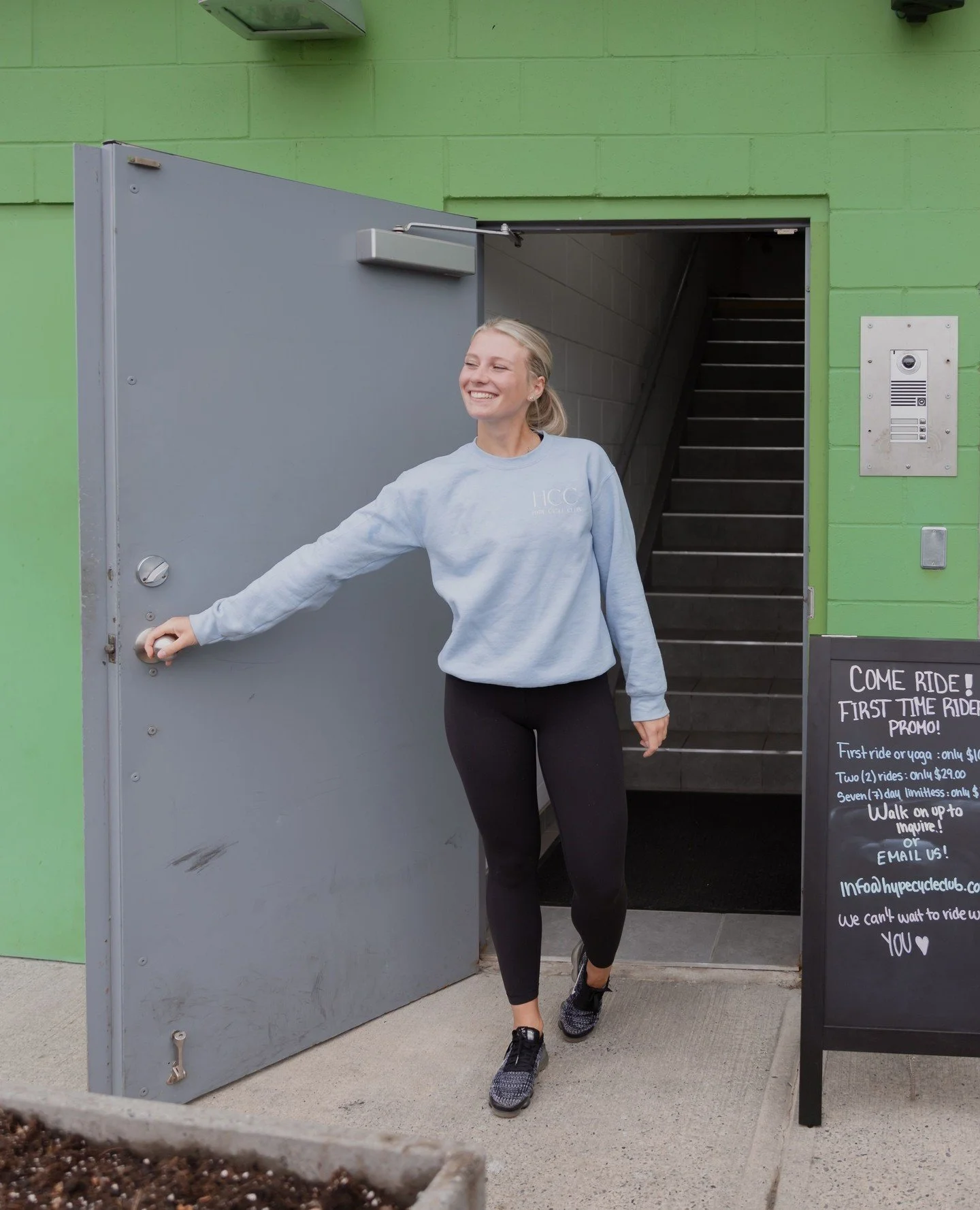 🚨 QUICK PARKING REMINDER 🚨⁠
⁠
A little parking PSA from your Hype crew 🫶⁠
⁠
We have 12 designated, labelled parking spots located to the side of the building, these are the spots reserved for Hype riders! Good news: there&rsquo;s also free parking