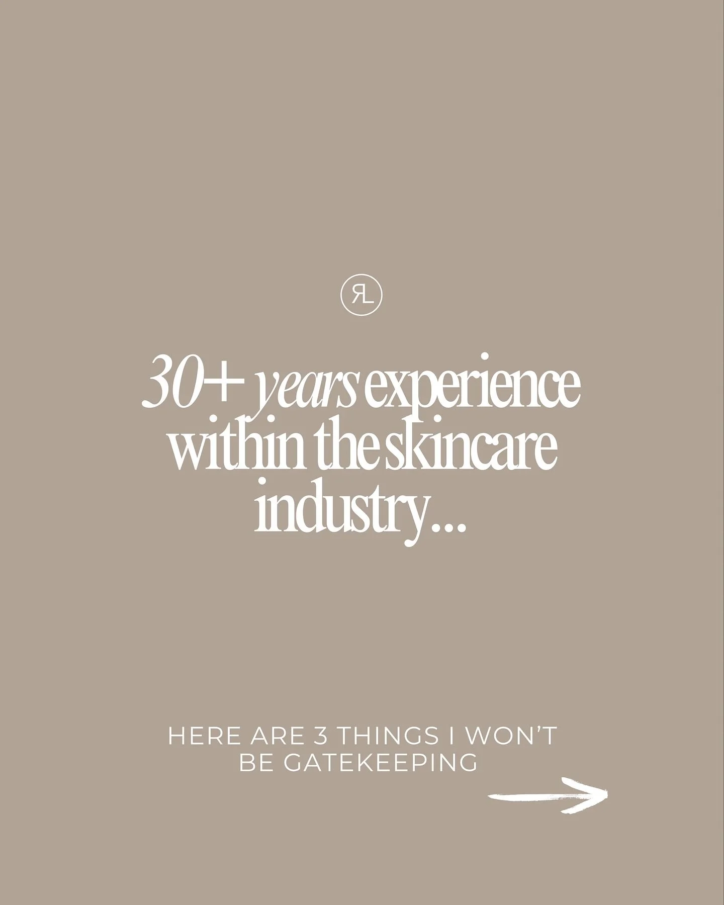 30+ years of knowledge ✨
 
Here are three things Marianne won’t be gatekeeping! 
✨ Collagen Banking 
✨ Non-Invasive Treatments 
✨ The Sculpt Facial Massage