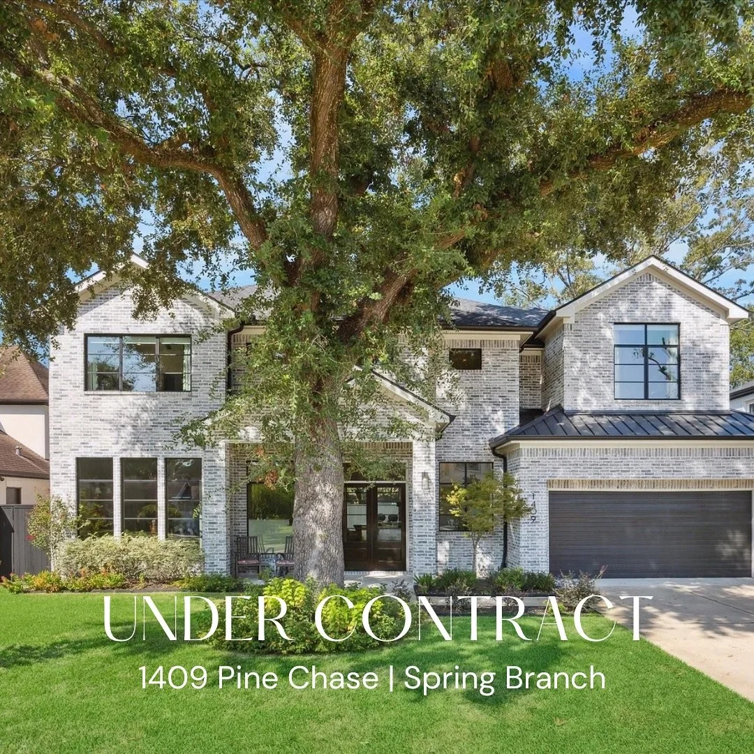 ✨Under Contract!✨ Thrilled for our buyers who snagged this showstopper at 1409 Pine Chase Dr in Spring Branch! 

This 5-bed beauty checks every box&mdash;soaring ceilings, walls of windows, chef&rsquo;s kitchen with a statement waterfall island, and 