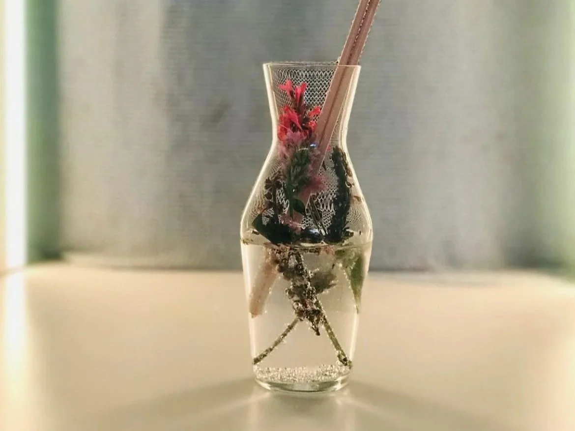 Give Her Flowers | vodka, peach, jackfruit, absinthe rouge, citrus, soda

As part of a continuing tribute to Rita Hester, a Black woman whose murder in Boston launched the Transgender Day of Remembrance, Give Her Flowers is a floral, delicate sipper,