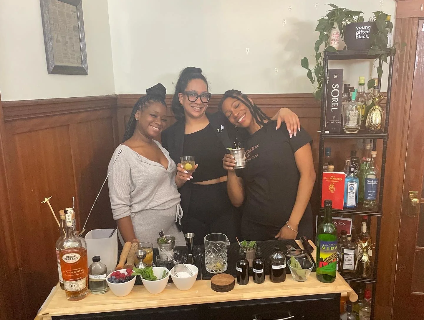 Lifting as we climb: the exchange of resources, sharing platforms, ideas and support was profound at this time. For BarNoir's final Cocktail Club appearance, we curated and hosted a special Black History Month edition, featuring two deeply impactful 