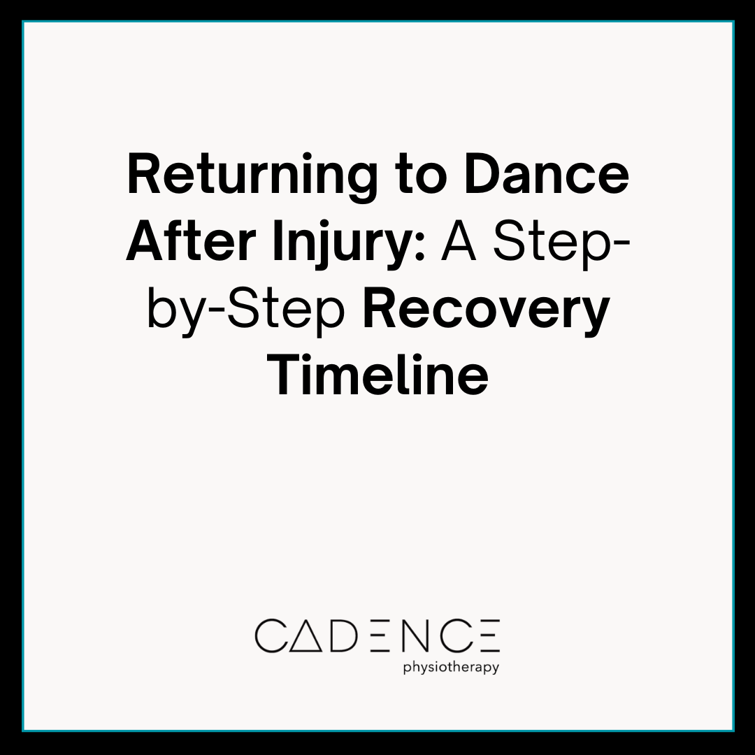 Returning to Dance After Injury: A Step-by-Step Recovery Timeline