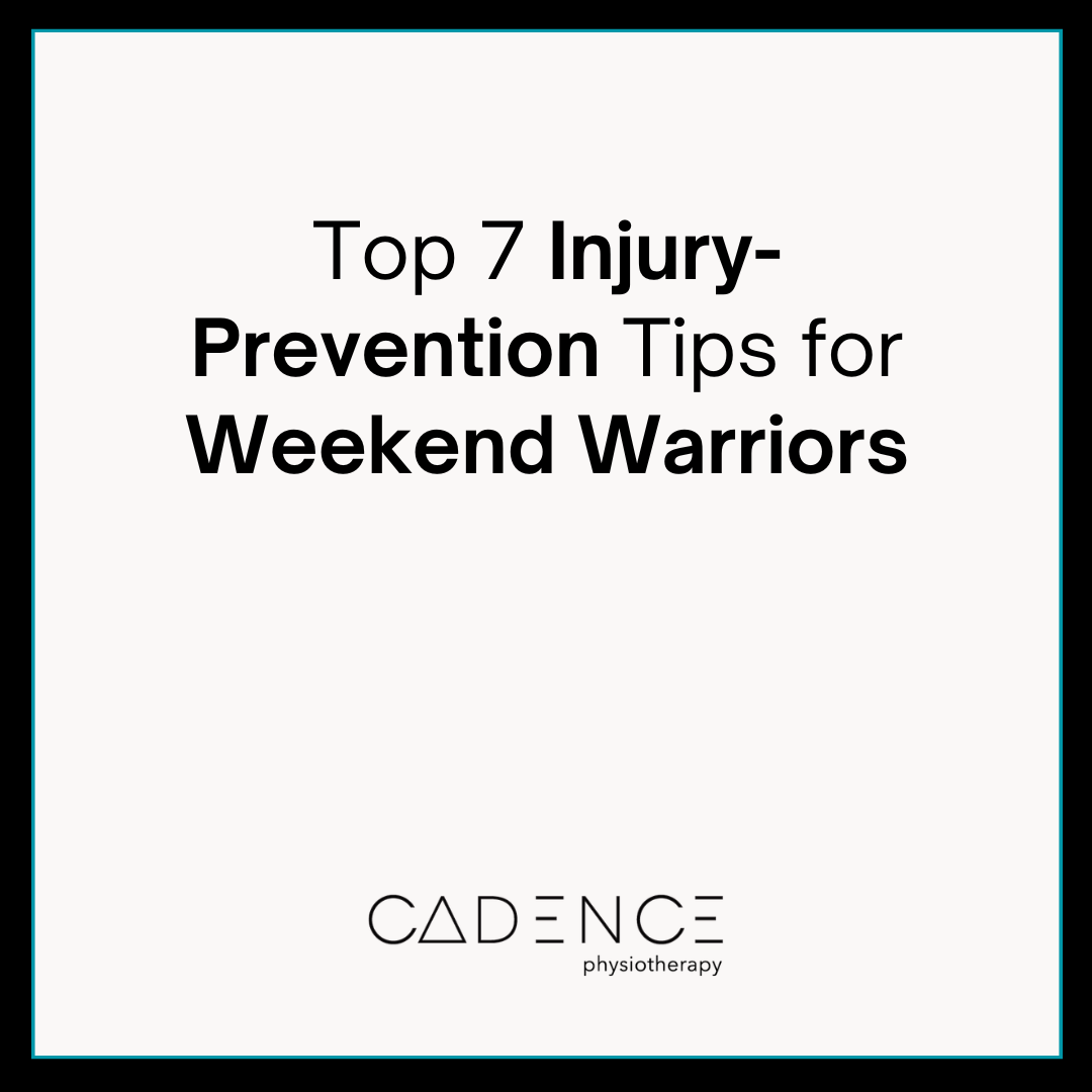 Top 7 Injury-Prevention Tips for Weekend Warriors