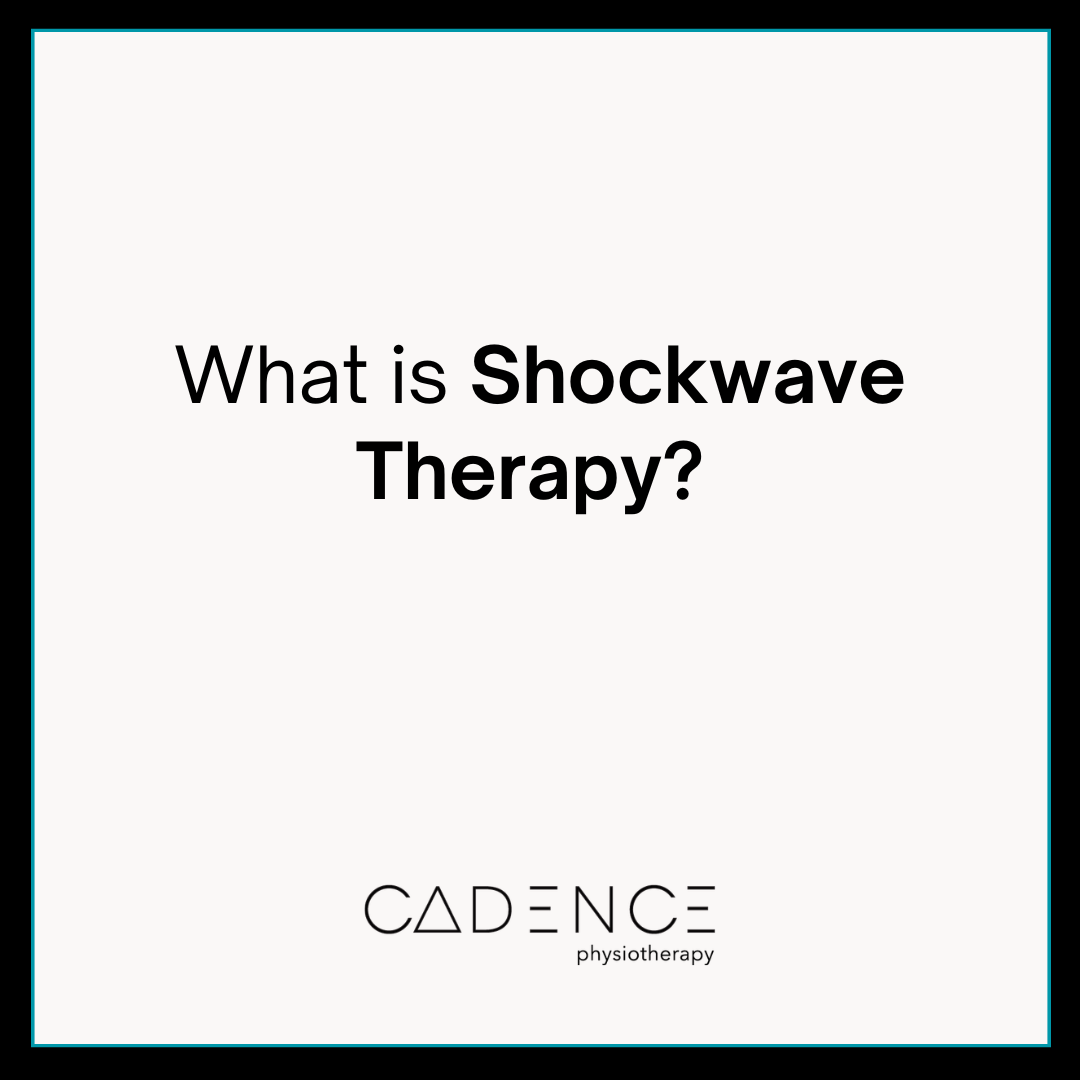what is shockwave therapy? 
