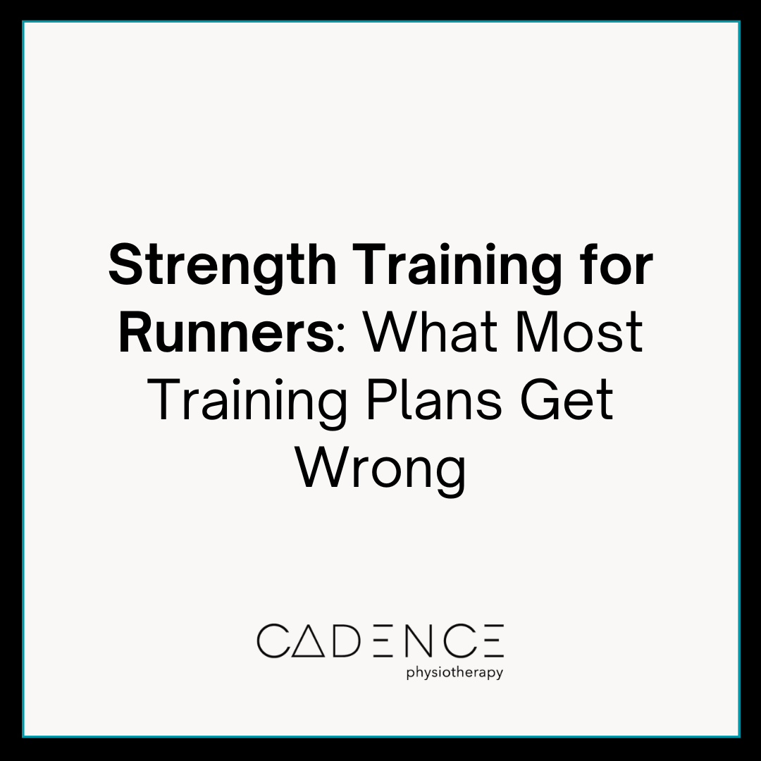 Strength Training for Runners: What Most Training Plans Get Wrong
