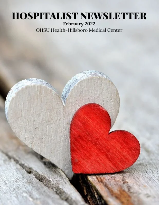 Hospitalist Newsletter December 2021