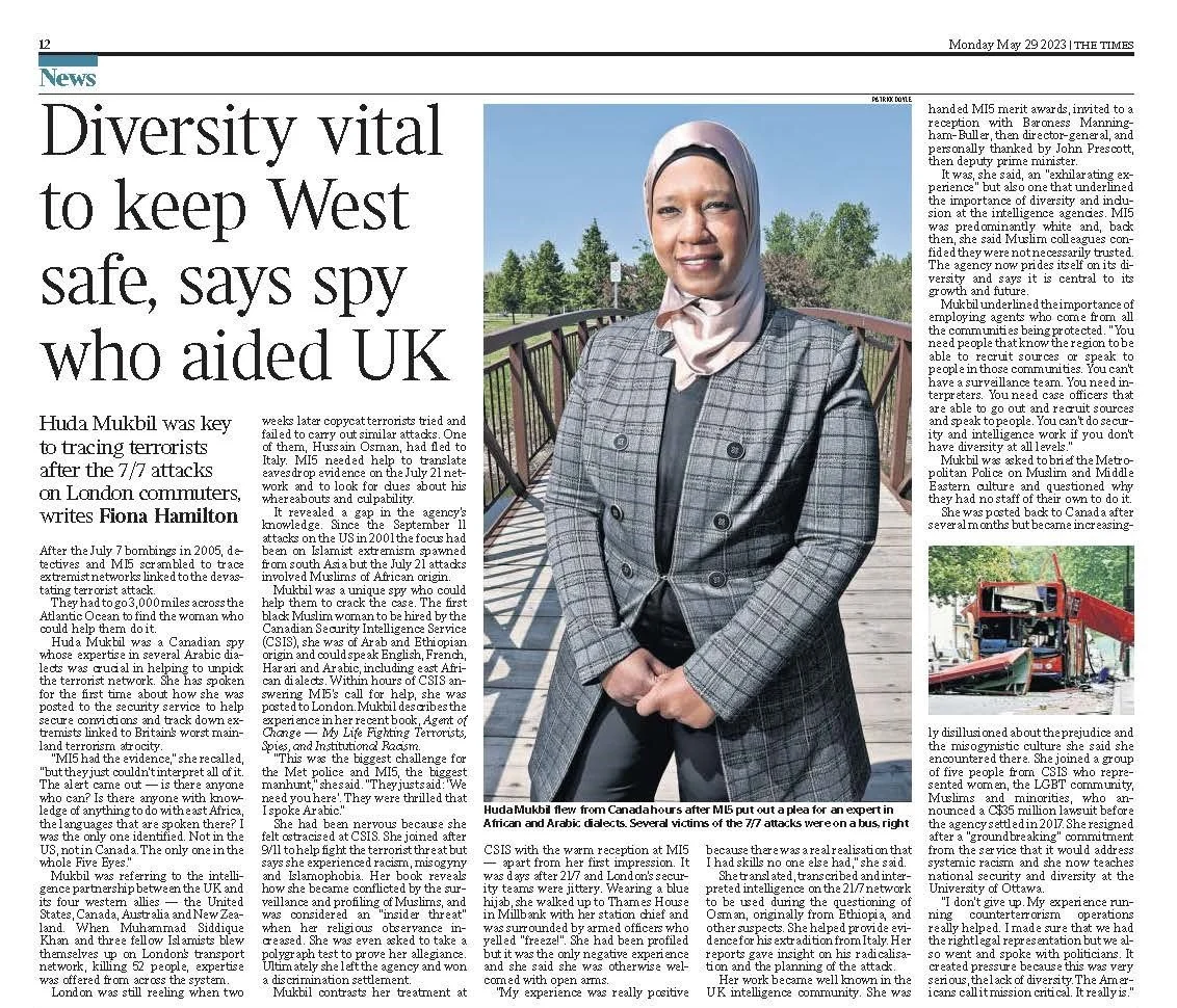 Diversity vital to keep West safe, says spy who aided UK