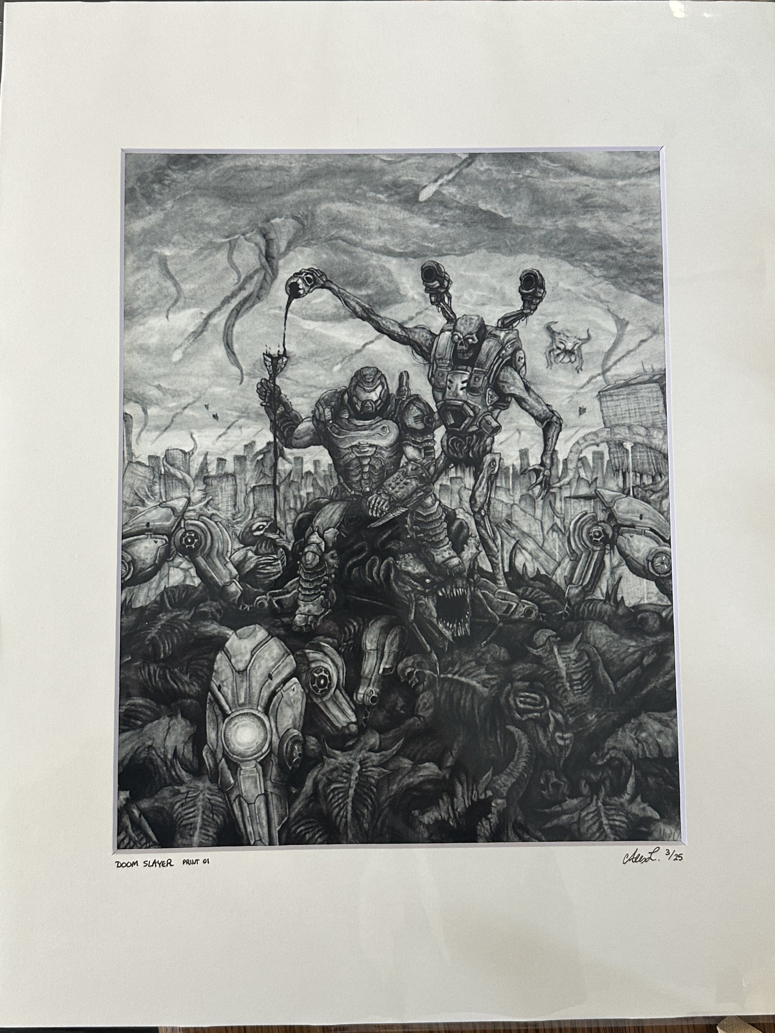 Doom Slayer print
