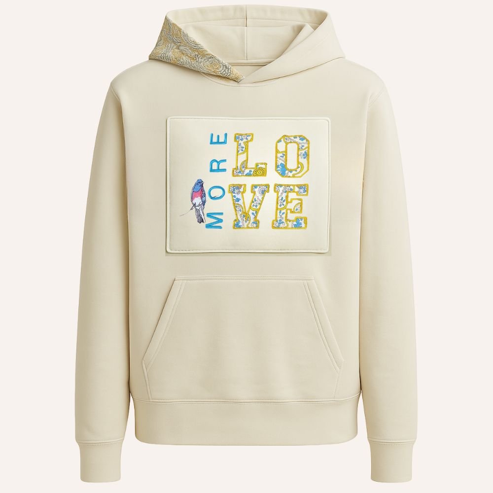 Quilted Hood Hoodie
