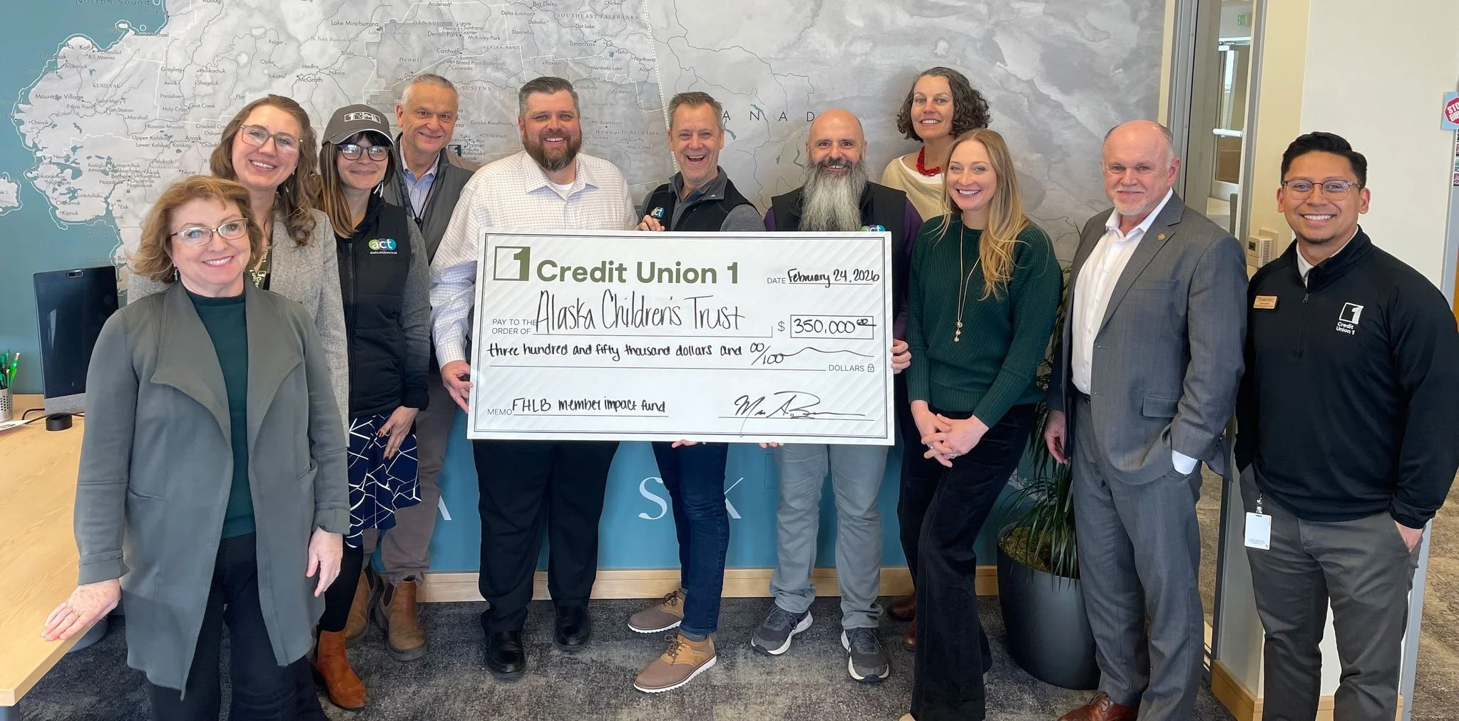 Celebrating the Power of Strong Partnerships: Credit Union 1 Makes Transformational Gift for Families