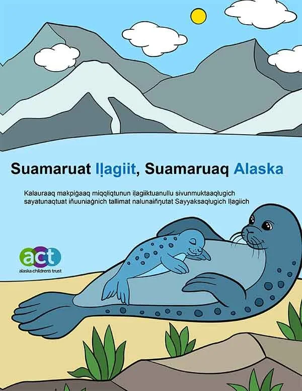 Iñupiaq Language Strengthening Families Coloring Book