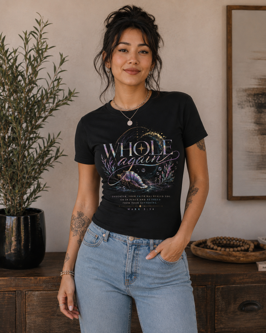 Whole Again Women’s basic softstyle t-shirt