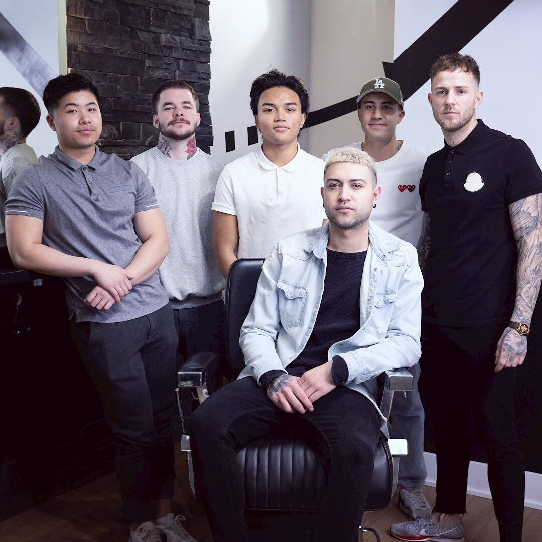 Meet the team! 
Enzo, Liam, Luke, Chris, Jarod,and Lloyd! Our passion is to make you look good and feel better. Book in with any one of our amazing barbers Tuesday through Sunday. 
#eastvillagebarbersyyc