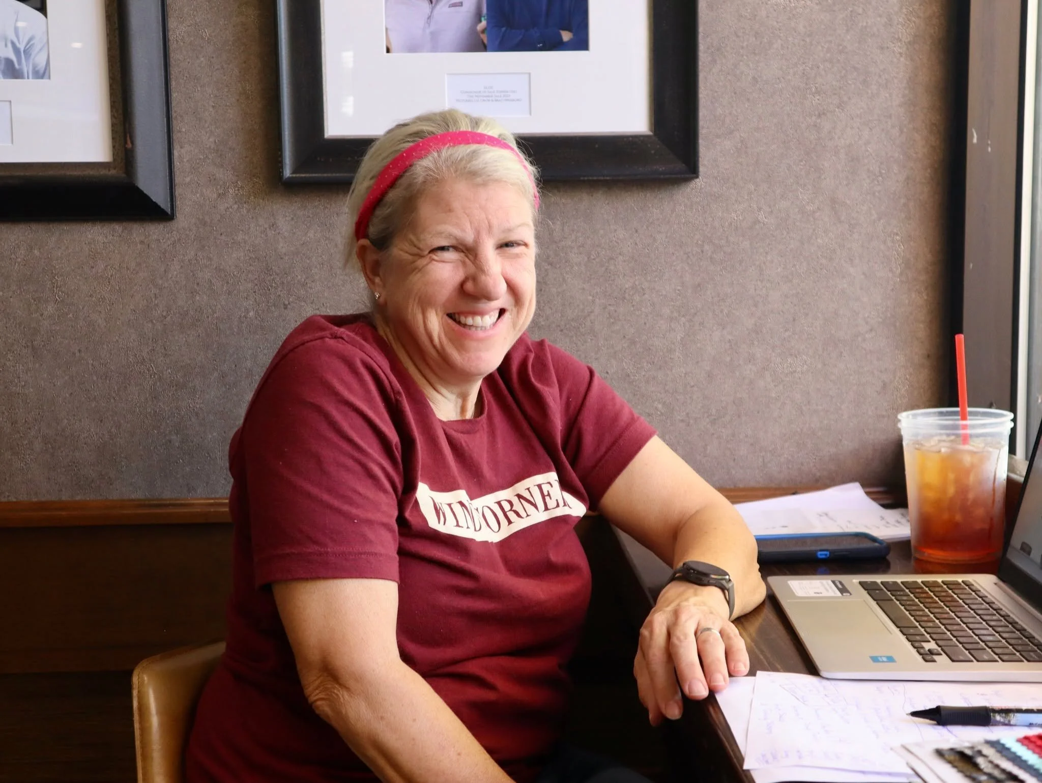 Meet the better half of our events leadership: Teresa! Aka the Director of Catering &amp; Events and Chef Scott's wife. She leads with joy and passion for helping make beautiful moments a reality! 

[AND she's hiring servers &amp; bartenders to help 