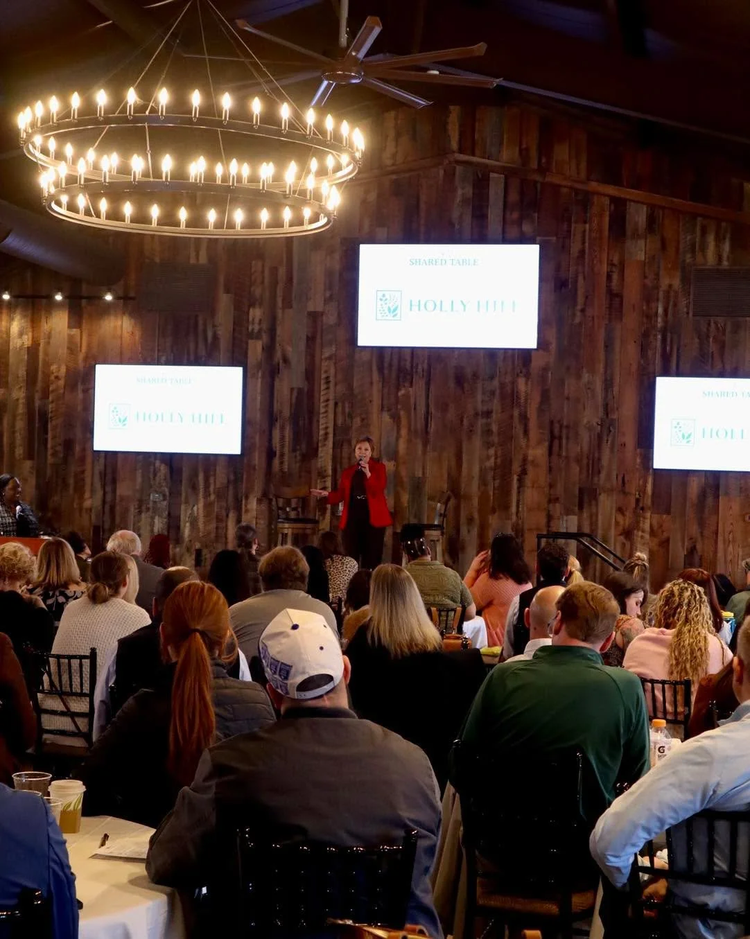 Amazing day hosting and hearing from some brilliant entrepreneurs and the first (and not last!) Shared Table Summit with crankandboom &amp; hollyhillandco 💜 Thanks to everyone who came out!