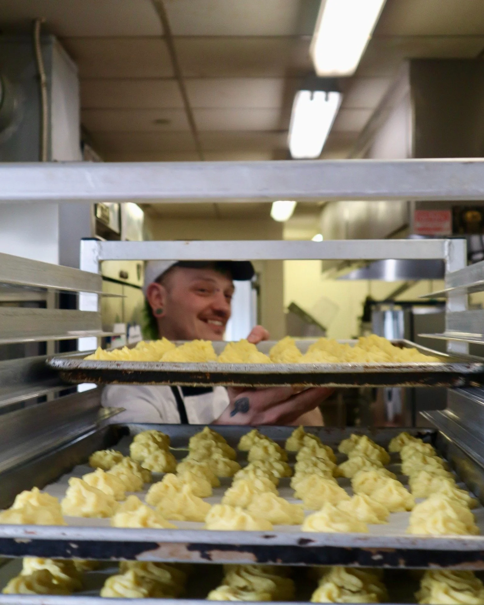 When you find someone who looks at you how David looks at his Duchess Potatoes, give us a call to talk about catering your wedding.