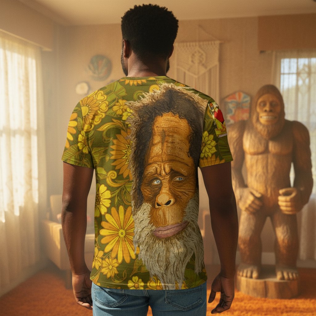 Harry and the Henderson's Vintage Floral 100% Cotton Tee