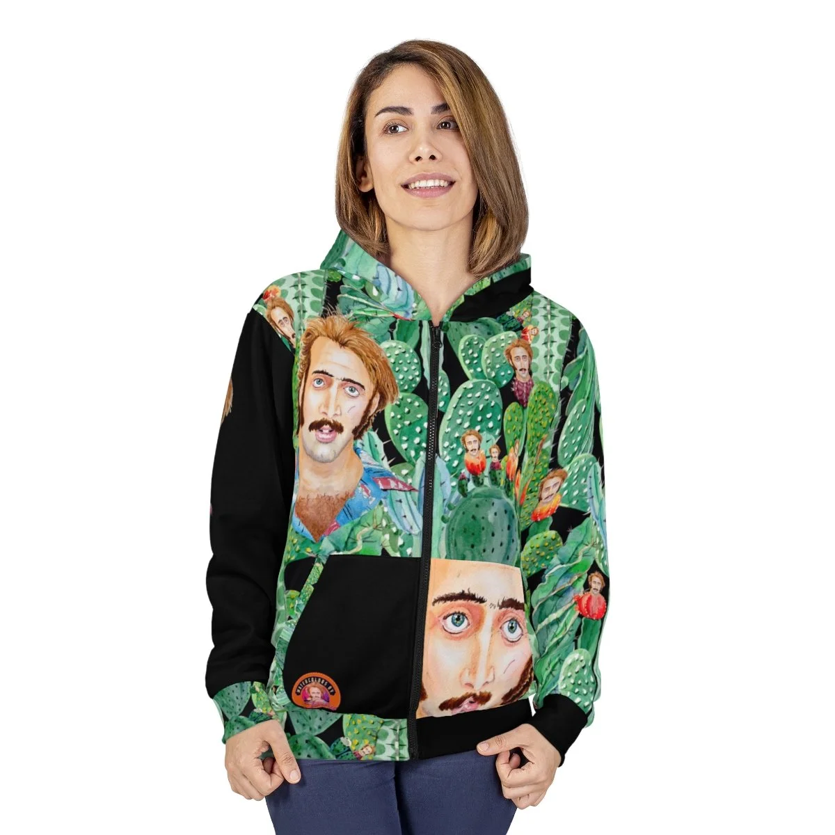 Cactus Arizona Zipper Hoodie Cactus Arizona Zipper Hoodie