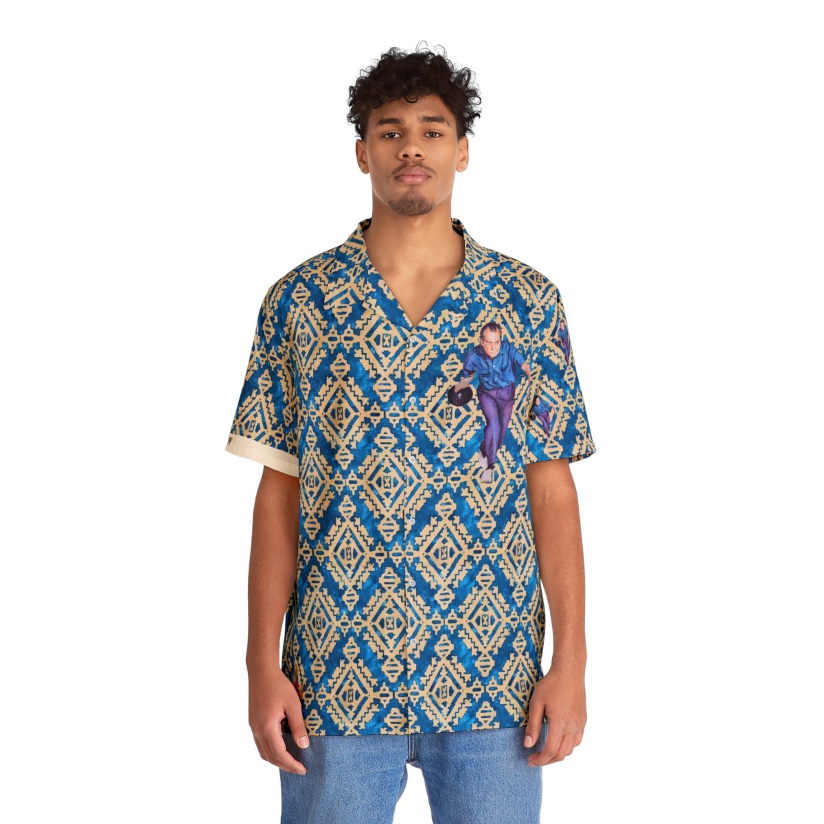 Richard Nixon Bowling Shirt Richard Nixon Bowling Shirt