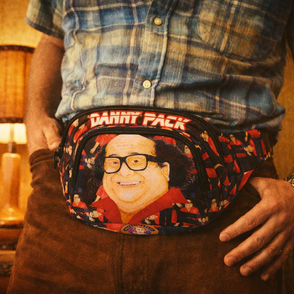 Danny Pack DeVito Plaid Fanny Pack | Retro Festival Waist Bag