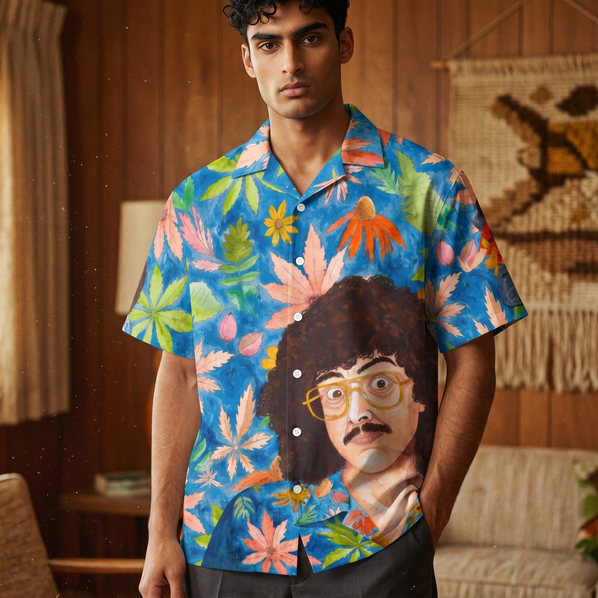 Weird Al Yankovic Retro Hawaiian Shirt