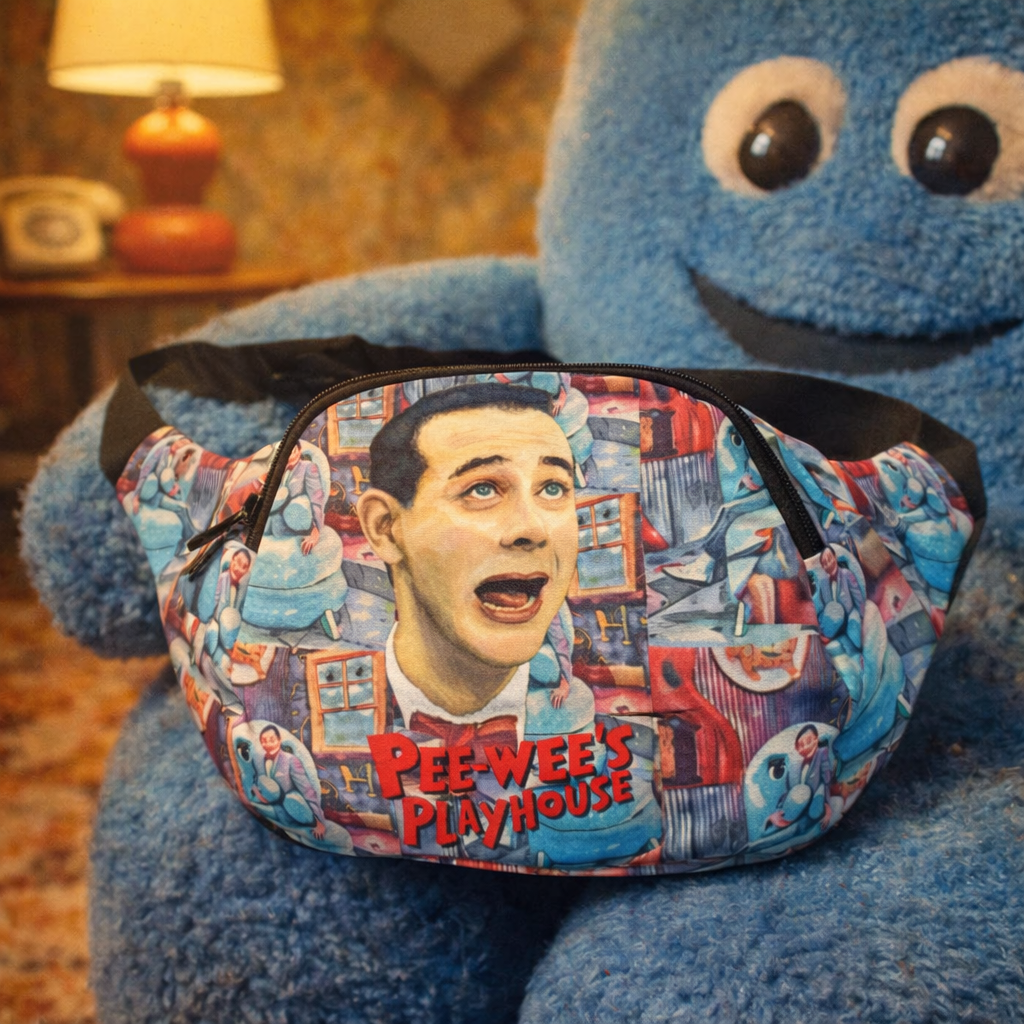 Pee-Wee Herman & Chairry Retro Fanny Pack