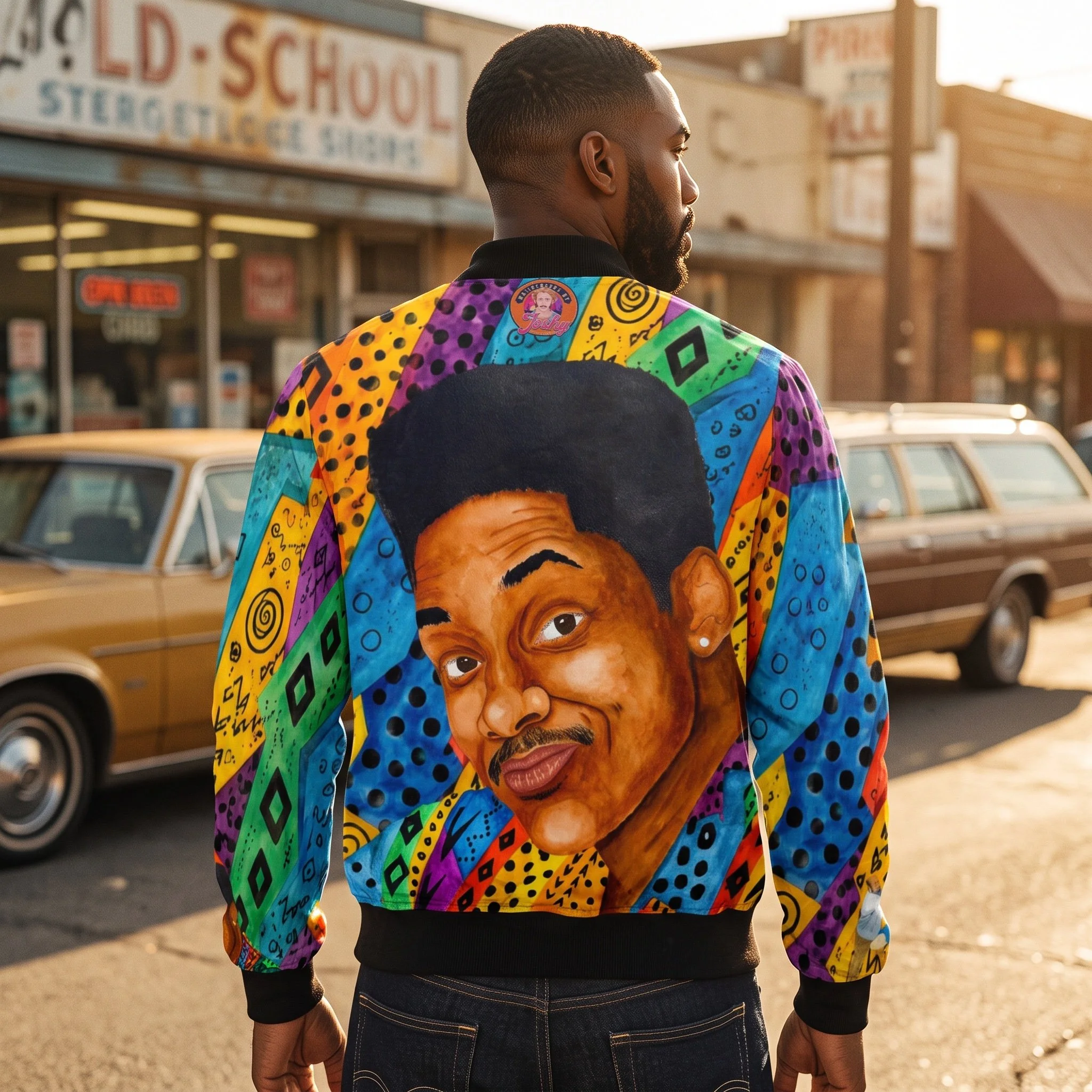 Fresh Prince Retro Bomber Jacket