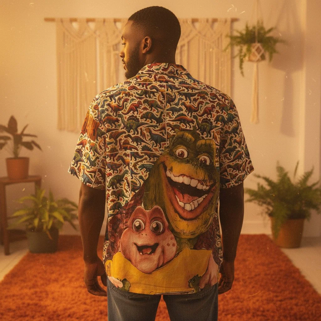 Dinosaurs: Earl & Baby Sinclair Hawaiian Shirt