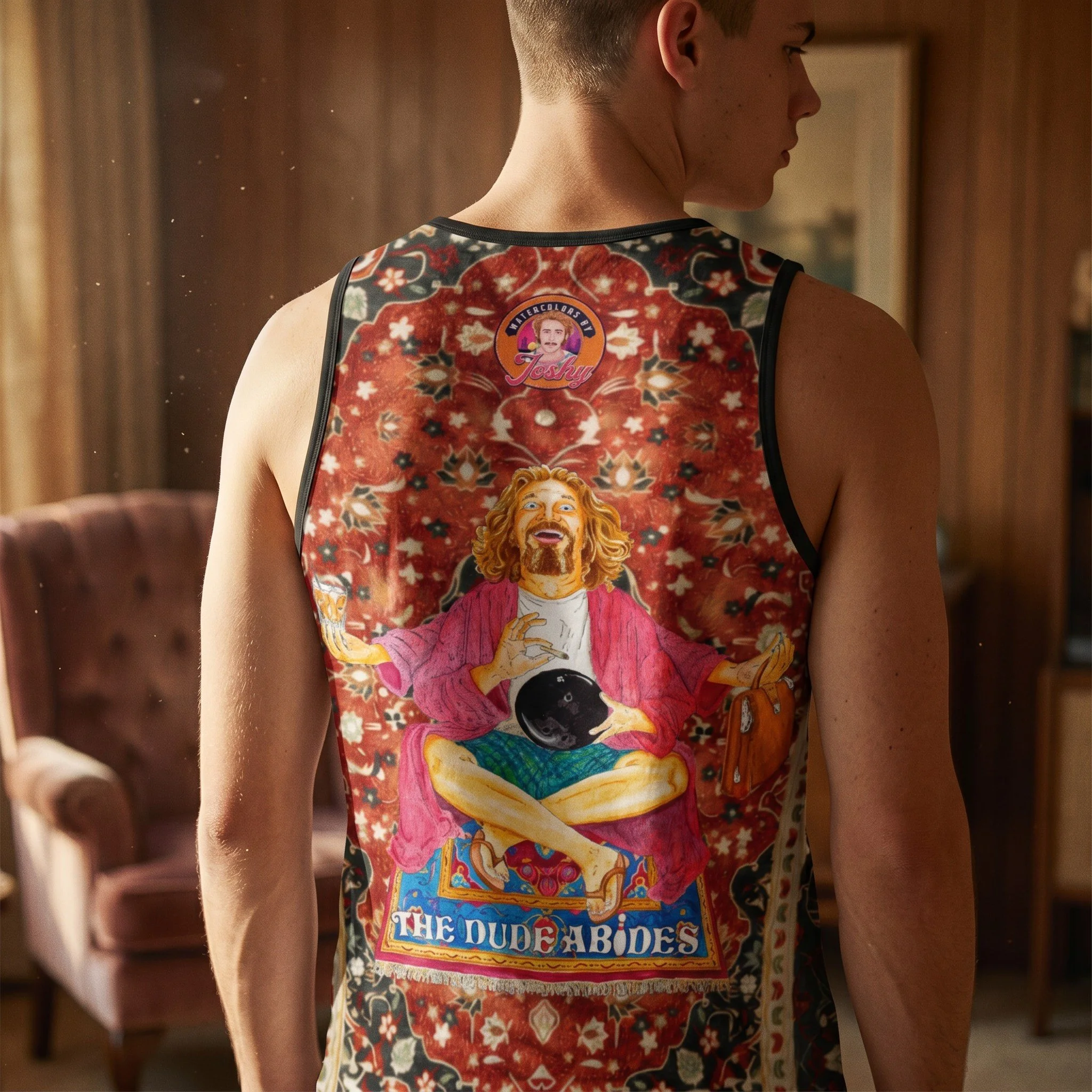 The Dude Abides Retro Tank Top