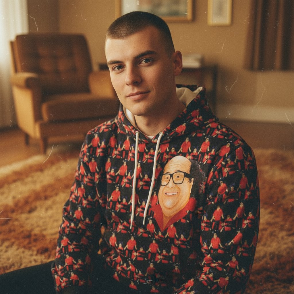 Danny DeVito "Plaid" Pullover Hoodie